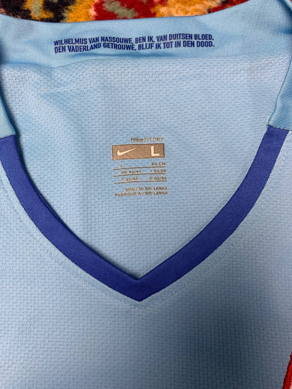 Nike HOLLAND 2008 2009 AWAY SHIRT NEDERLAND SOCCER JERSEY Size US L / EU 52-54 / 3 - 3 Thumbnail