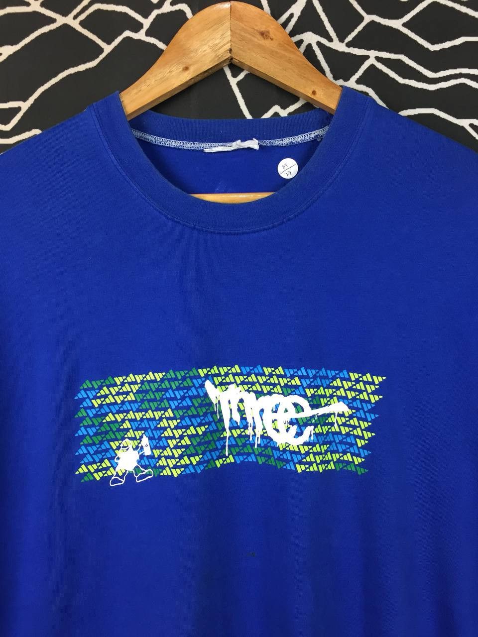 Adidas Adidas Graffiti Art Logo Urban Aesthetic Tee Size L Size US L / EU 52-54 / 3 - 3 Thumbnail