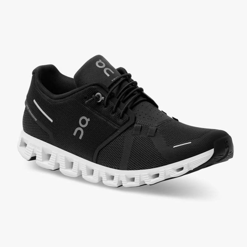 On On Running Cloud 5 Women’s Size 9 B ‘Black/White’ Running S Size US 9 / IT 39 - 1 Thumbnail