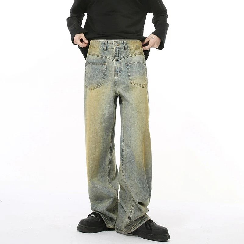 Jean × Vintage Reverse Wear Denim Size US 32 / EU 48 - 1 Thumbnail