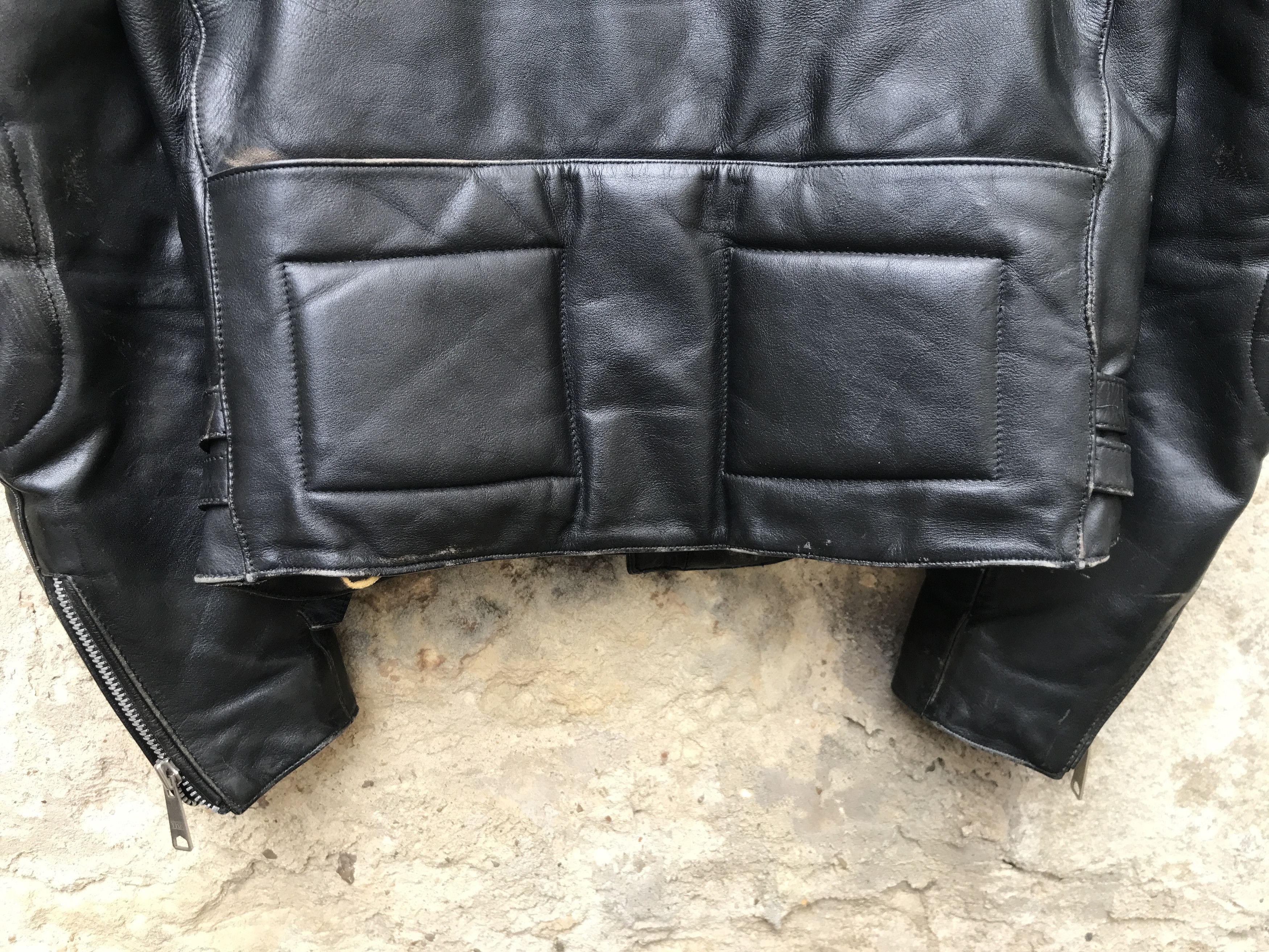 Vintage Rare Vintage 80s German Motorcycle Leather Biker Jacket Size US M / EU 48-50 / 2 - 18 Thumbnail