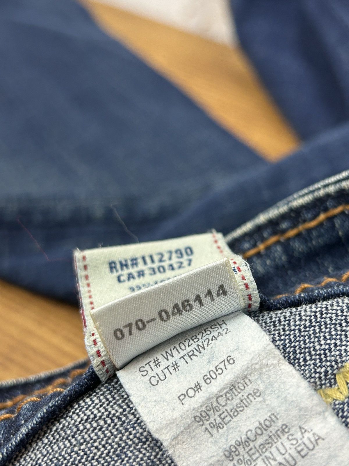 True Religion Vintage True Religion Johnny Big T Denim Jeans Size 26 Size 26" / US 2 / IT 38 - 11 Thumbnail