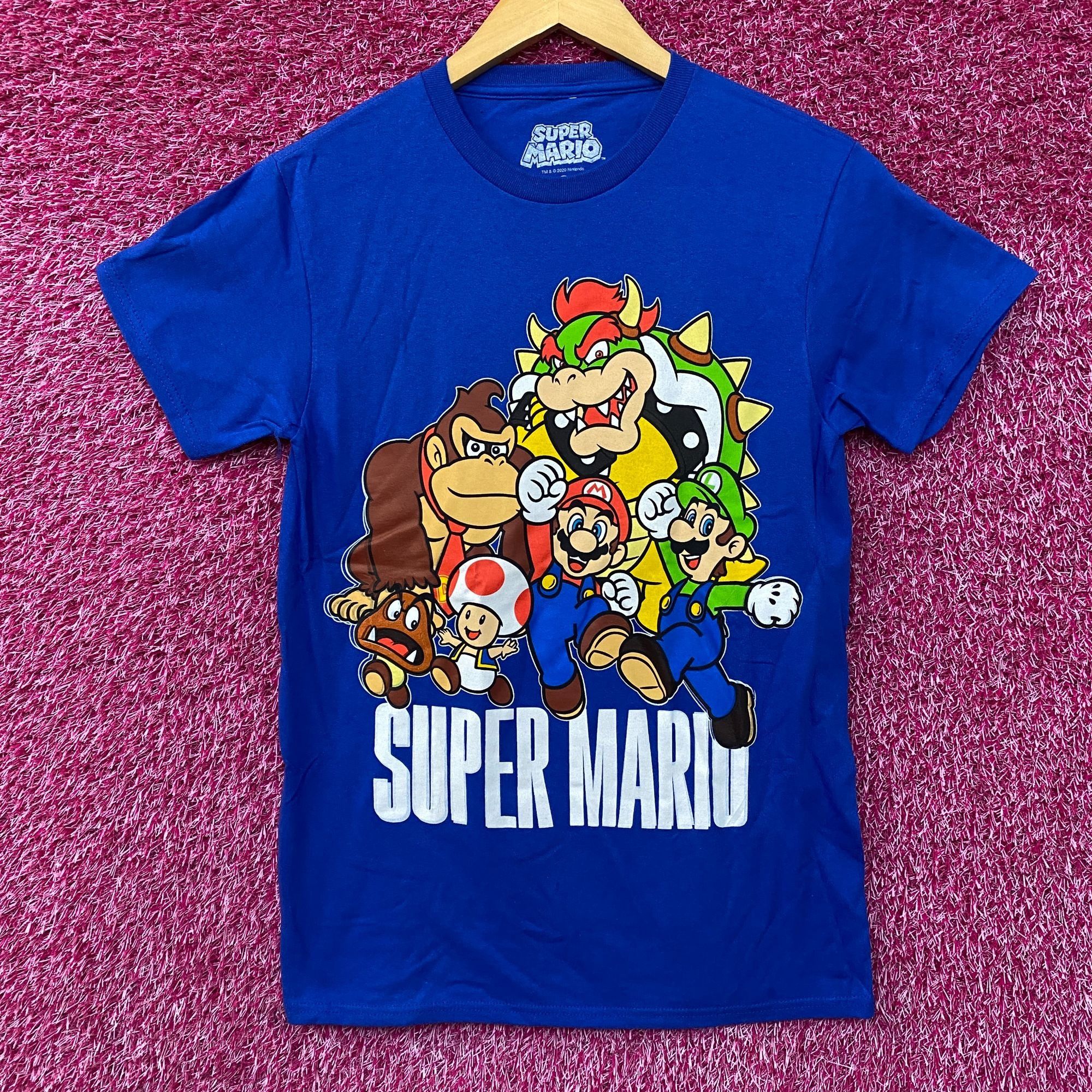 Nintendo Nintendo Super Mario Brothers Game Characters T-Shirt Small Size US S / EU 44-46 / 1 - 1 Thumbnail