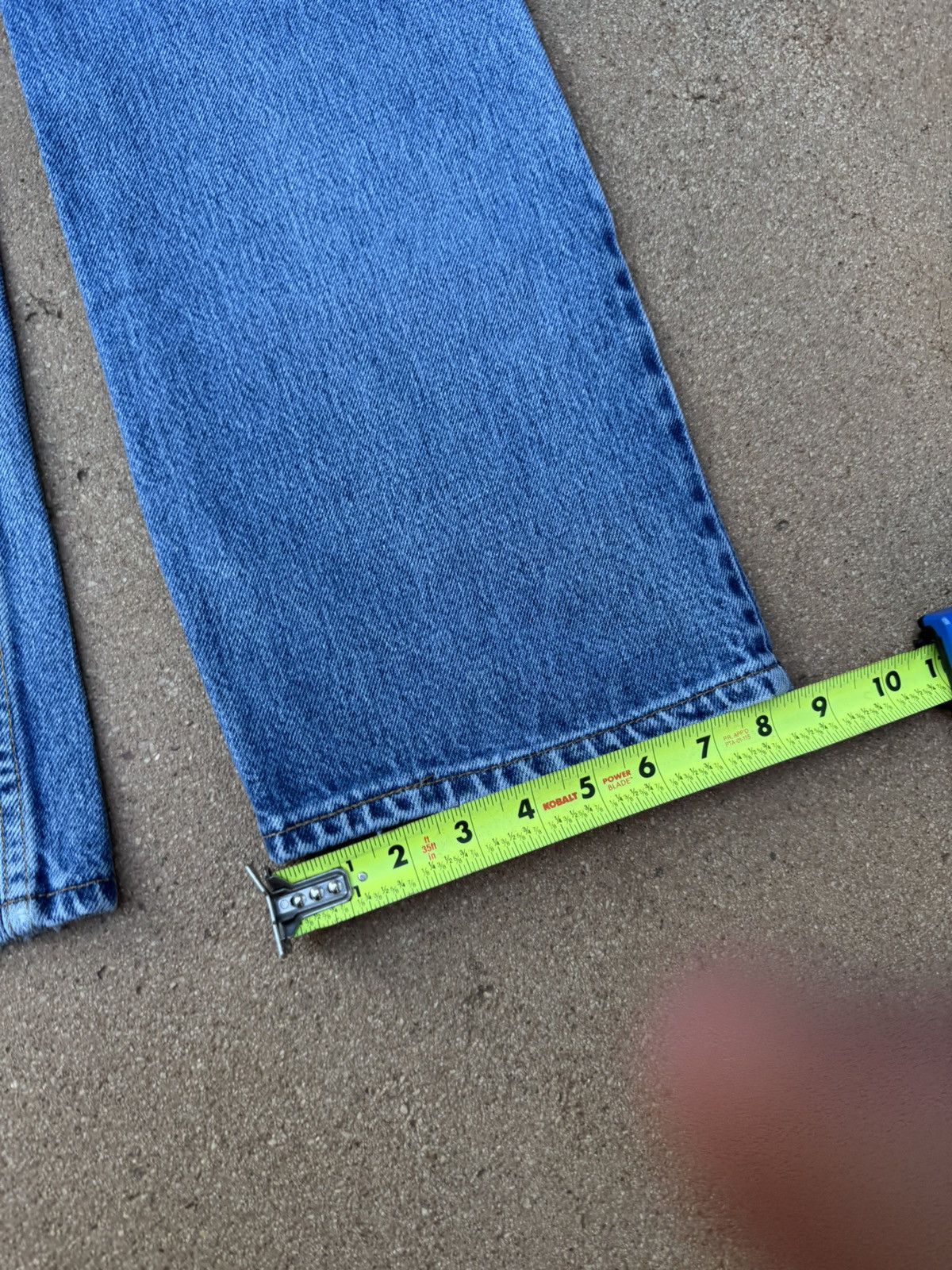 Levi's Vtg 90’s Levi’s 517 Red Tab Bootcut Flare Faded Jeans 32x30 Size US 32 / EU 48 - 11 Thumbnail