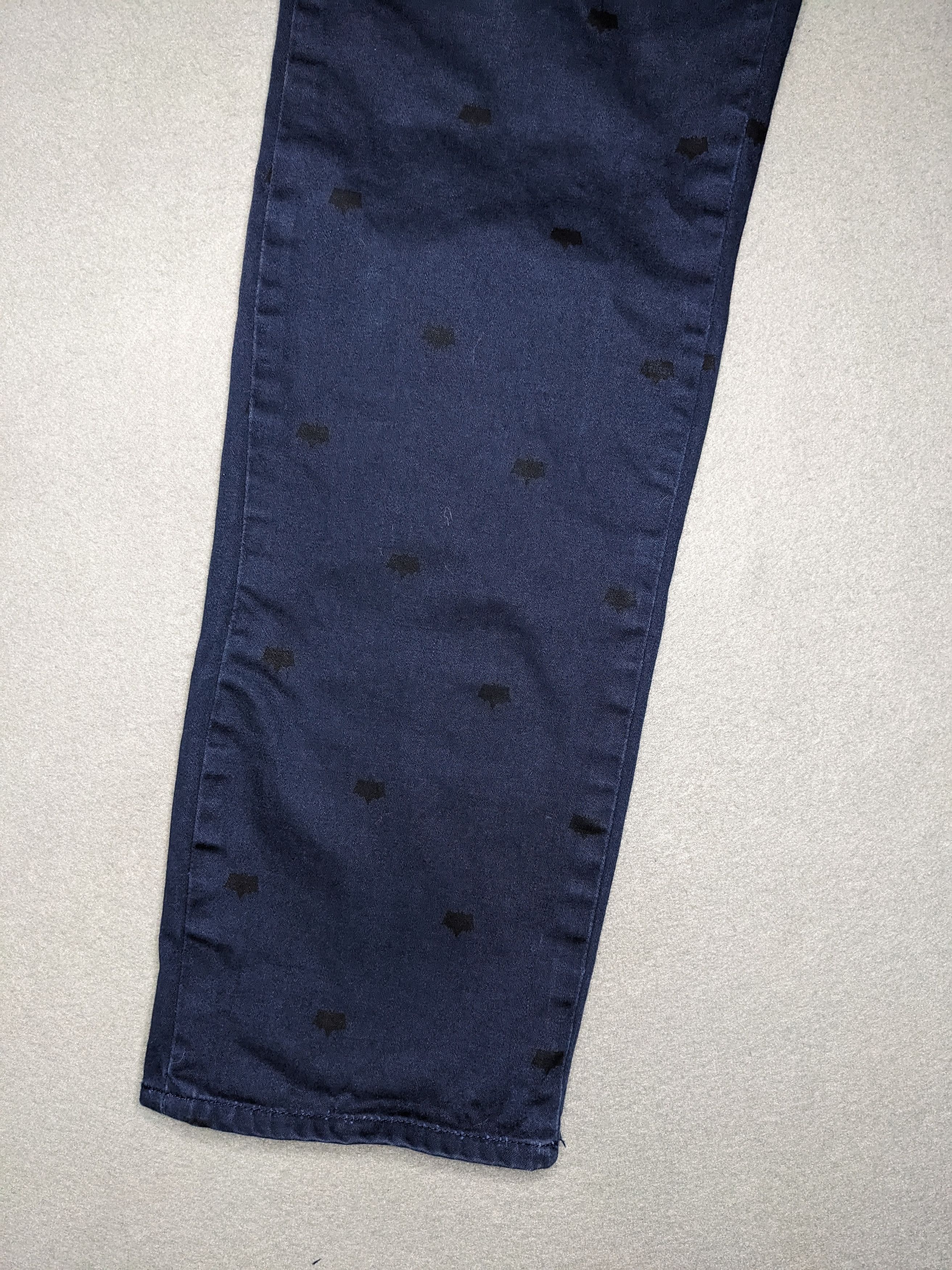 Stussy Stussy Crown Logo Work Pants 32x31 Straight Chino Navy Blue Size US 32 / EU 48 - 5 Thumbnail