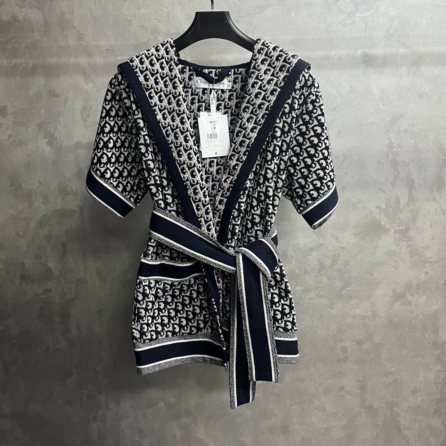Dior Dior Retro Printed Blue Jacket M Women Size M / US 6-8 / IT 42-44 - 1 Thumbnail