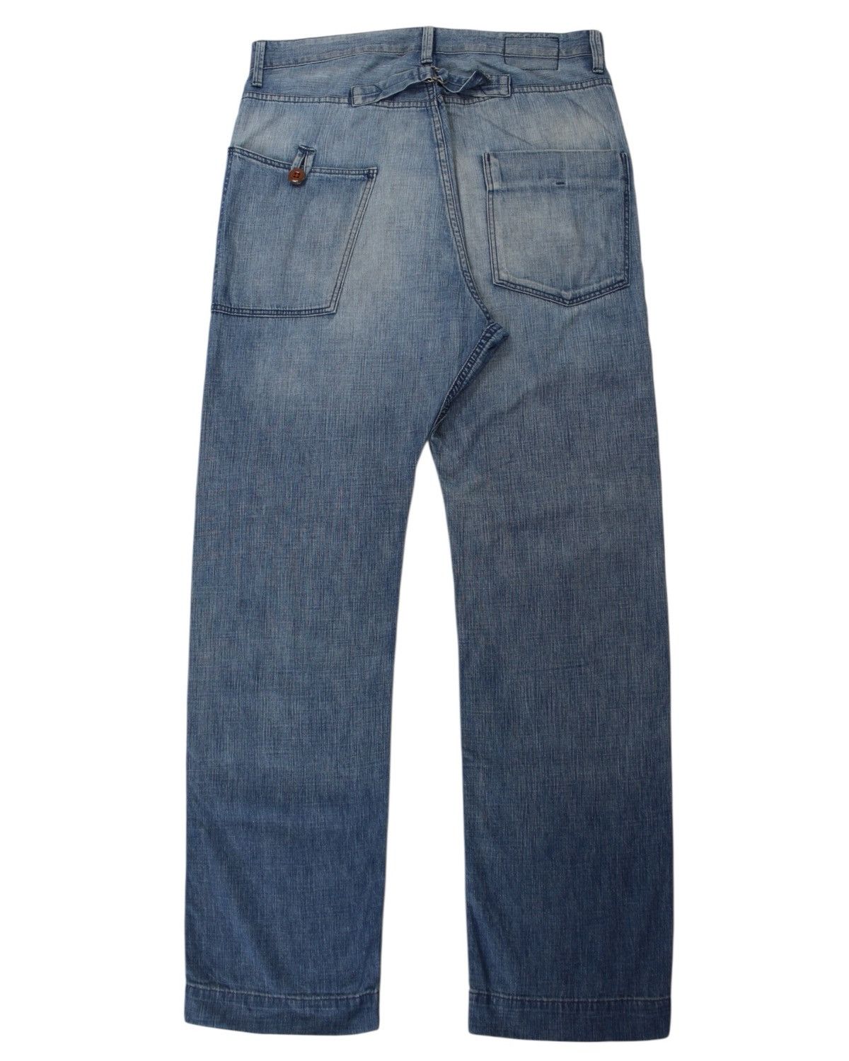 Hiroshi Kato SS2010 KATO`BY HIROSHI KATO TRIPLE A WORKWEAR DENIM PANTS Size US 32 / EU 48 - 2 Thumbnail