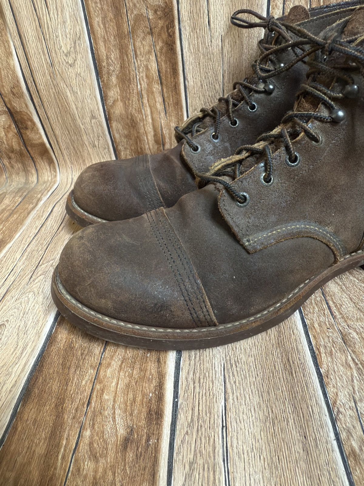 Red Wing Muleskinner iron ranger boots Size US 11 / EU 44 - 3 Thumbnail