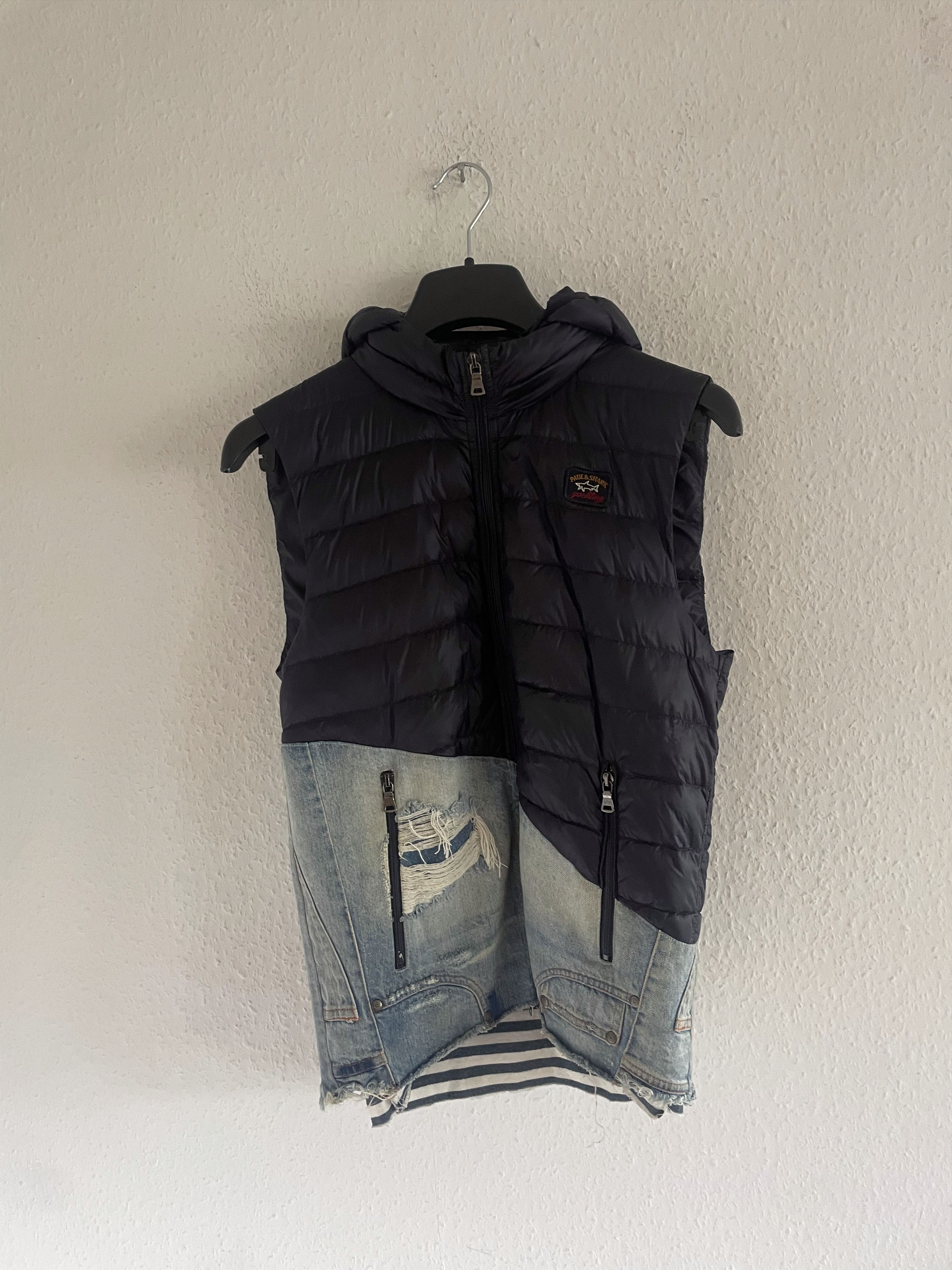 Greg Lauren × Paul & Shark Hybrid Puffer Vest Size US XS / EU 42 / 0 - 1 Thumbnail