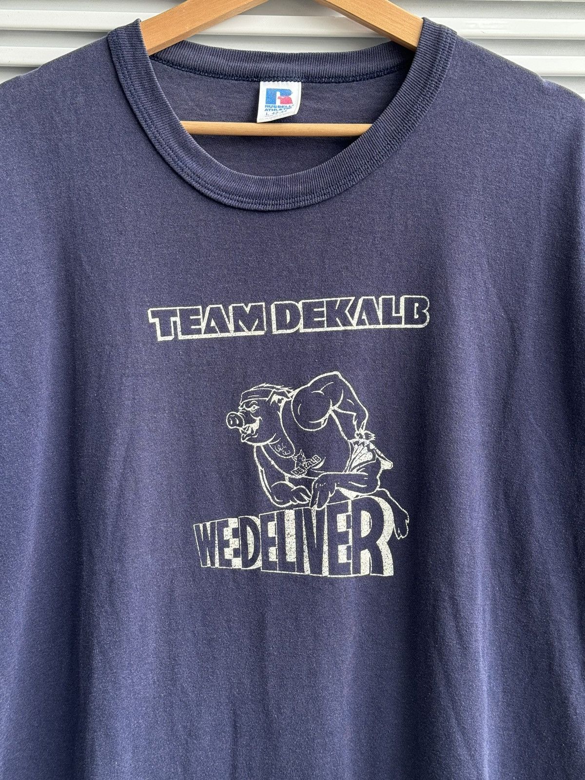 Russell Athletic Vintage Russell Athletic Hoggs Team Dekalb Tees Size US L / EU 52-54 / 3 - 2 Thumbnail