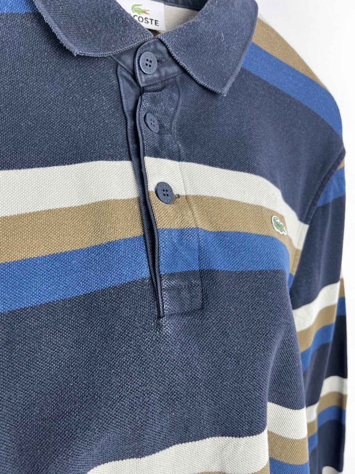 Lacoste Lacoste rugby shirt vintage size xl Size US XL / EU 56 / 4 - 9 Thumbnail