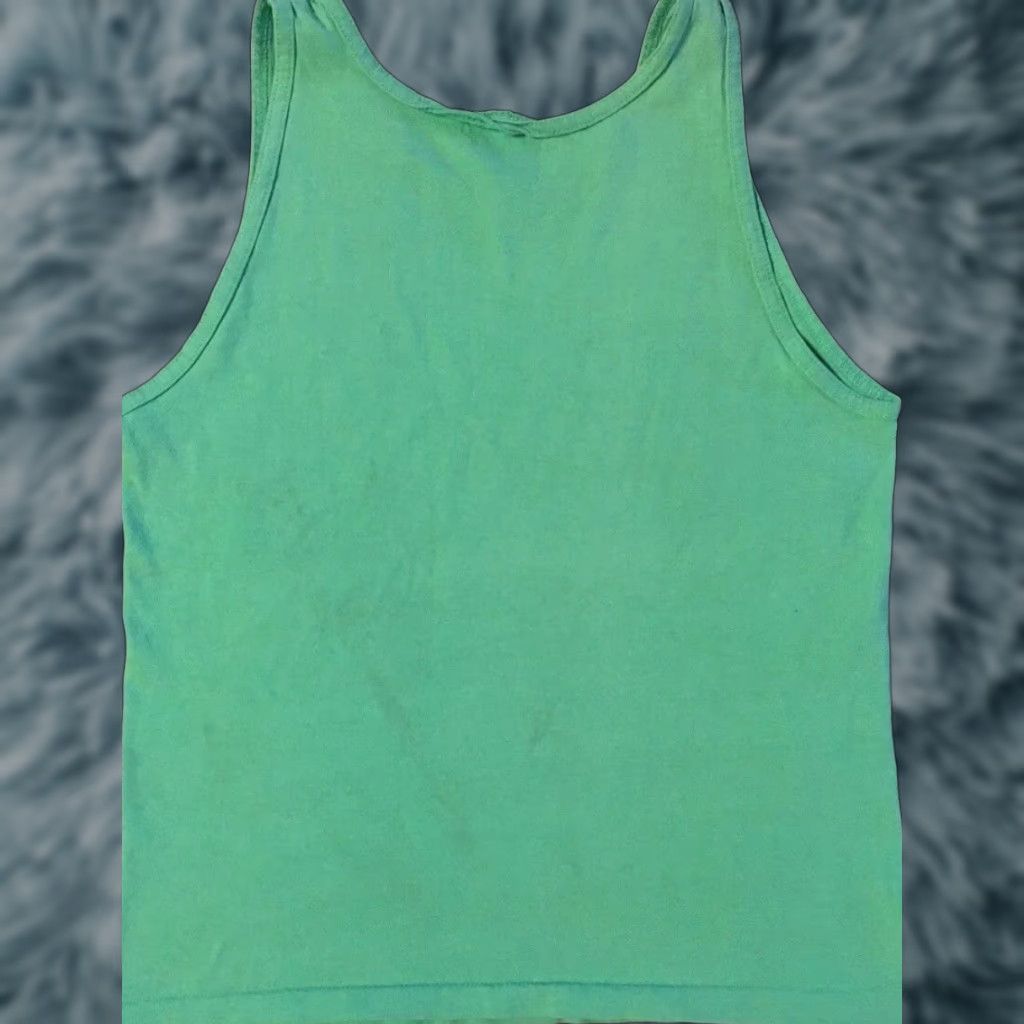 Quiksilver VINTAGE Surf No Rules Faded Tank Top XS Funny Grunge Vaporwave Quiksilver OP 90s Shirt Men XS Green Ocean Beach Wave Graphic Tee Size US XS / EU 42 / 0 - 1 Thumbnail