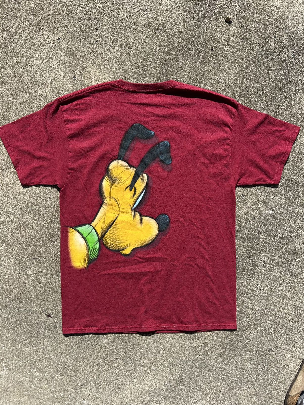 Disney Vintage Disney Pluto Sketch Tee Size US L / EU 52-54 / 3 - 2 Thumbnail