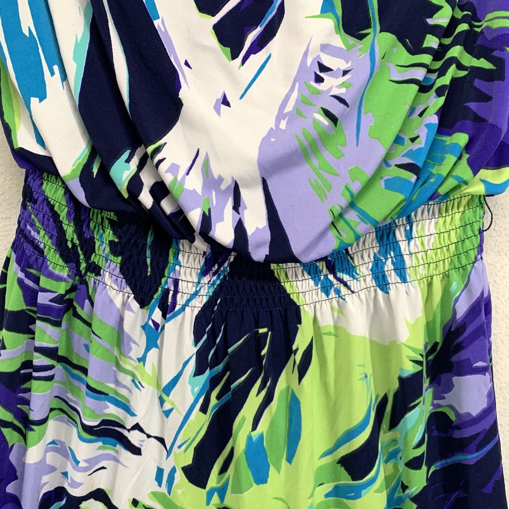 Laundry by Shelli Segal LAUNDRY BY SHELLI SEGAL Strapless Dress Medium Colorful Art Stretch Dress Size M / US 6-8 / IT 42-44 - 5 Thumbnail