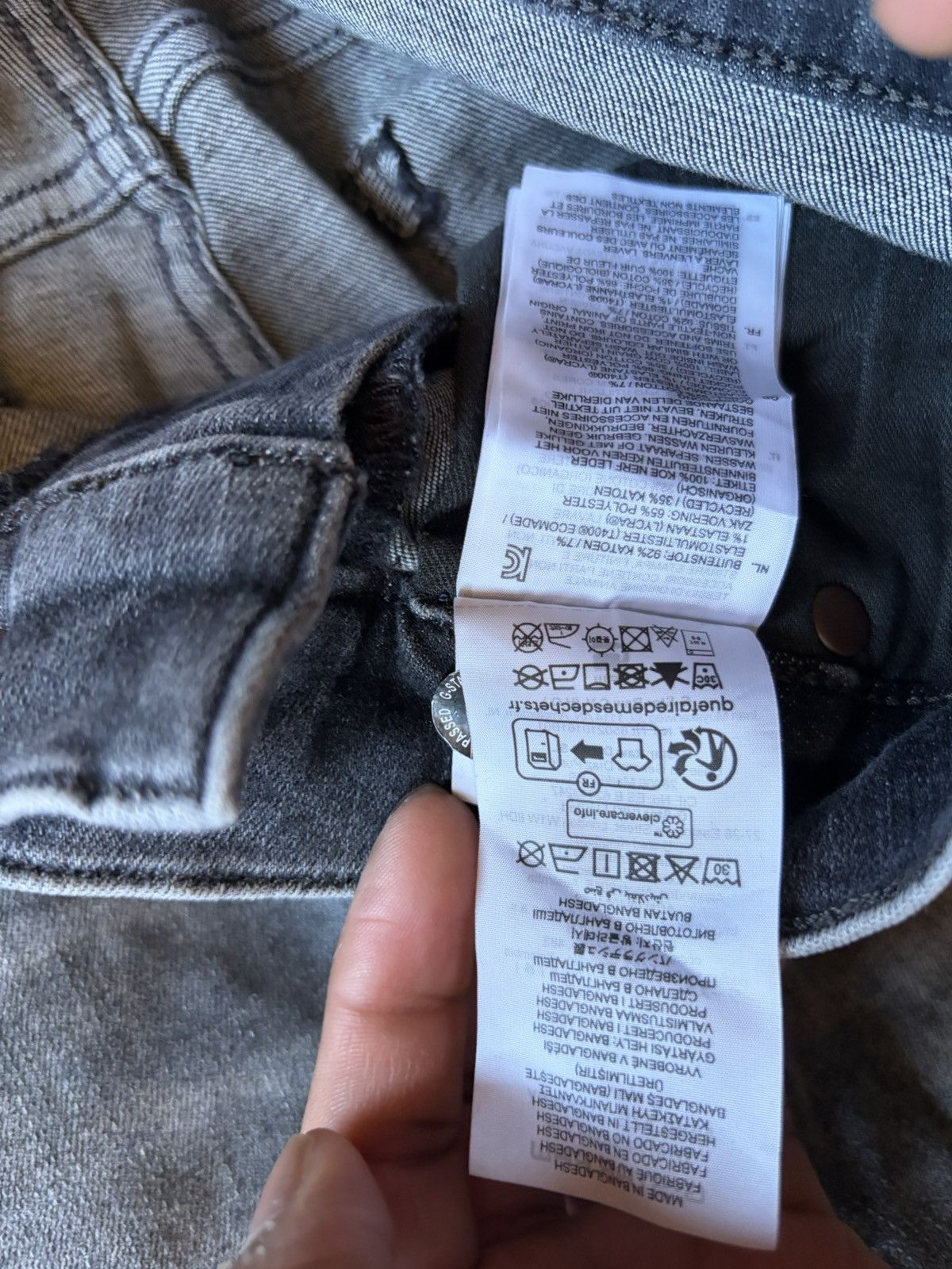G-Star G-Star RAW Airblaze 3D Skinny Jeans Grey 30x32 Size US 30 / EU 46 - 12 Thumbnail