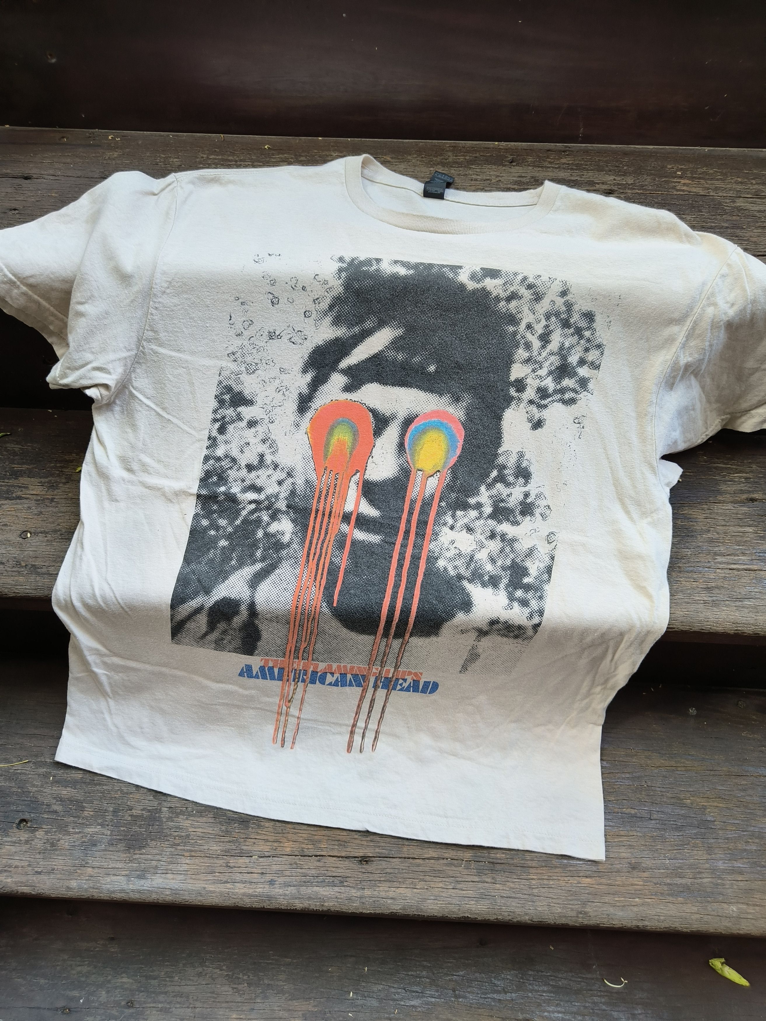 Band Tees The flaming lips "American head" tour t shirt Size US L / EU 52-54 / 3 - 1 Thumbnail