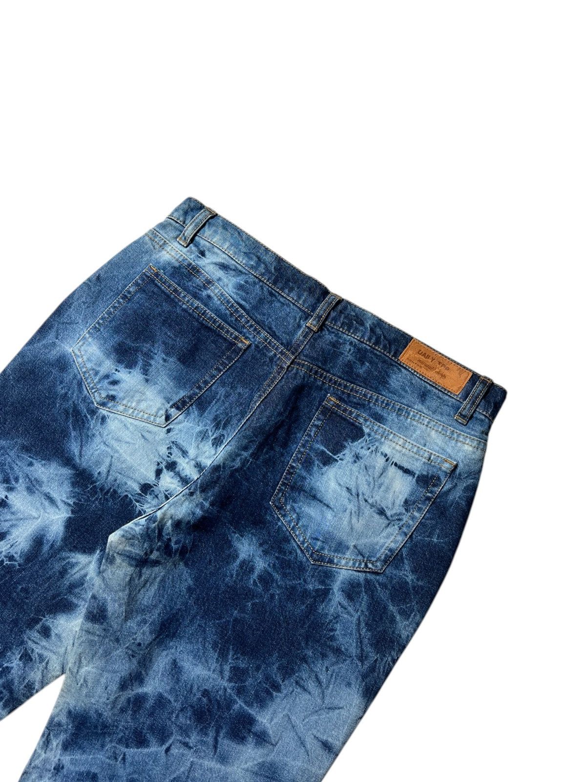 Japanese Brand 2000s Daily Topics Acid Washed Flared Pants Size US 30 / EU 46 - 10 Thumbnail