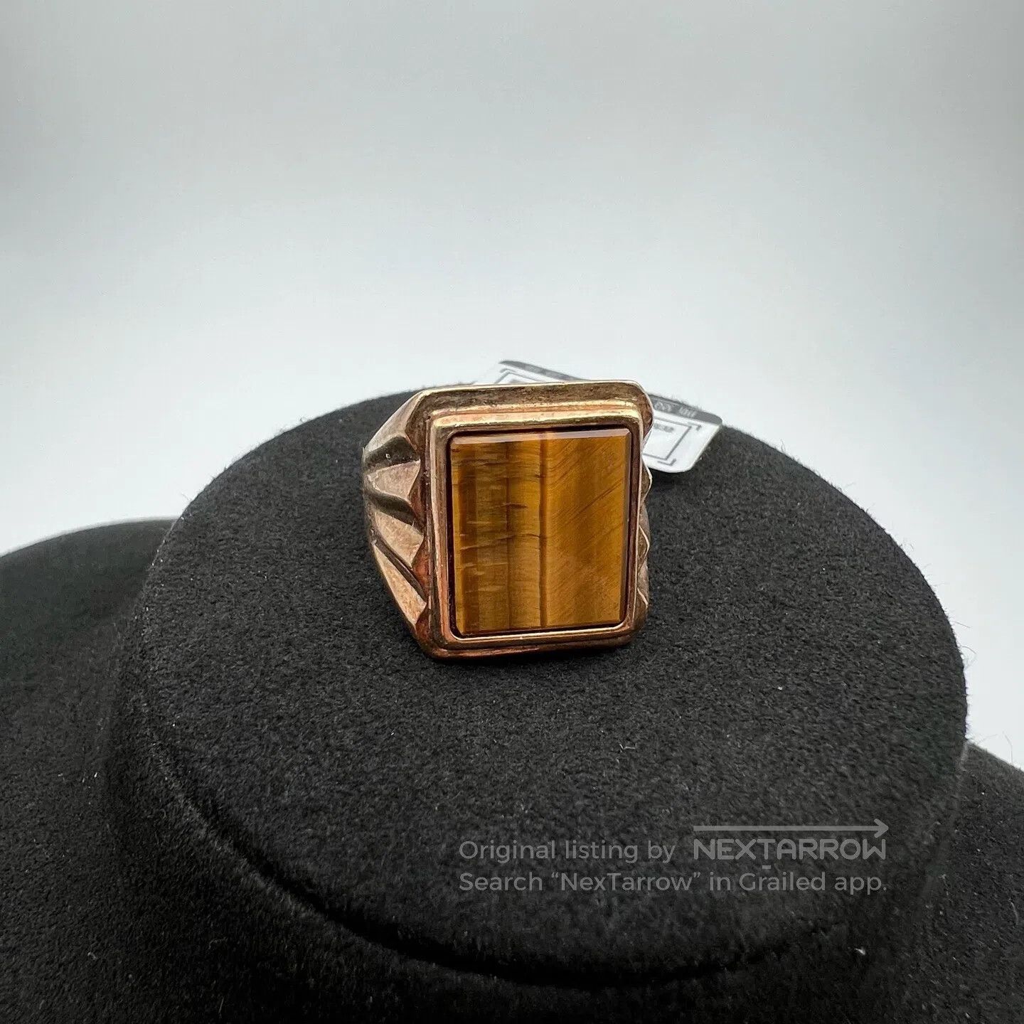 Bottega Veneta Bottega Veneta 925 silver-plated gold ring Size ONE SIZE - 1 Thumbnail