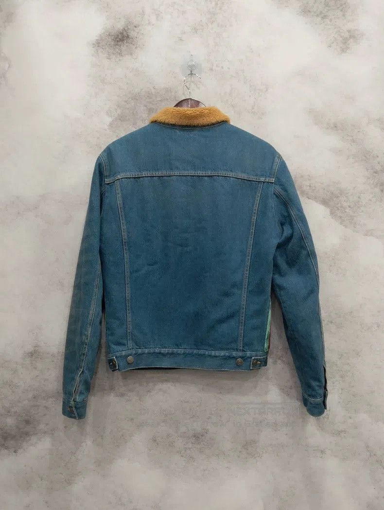 Gucci Gucci Denim jacket with lamb fleece Size US M / EU 48-50 / 2 - 2 Thumbnail