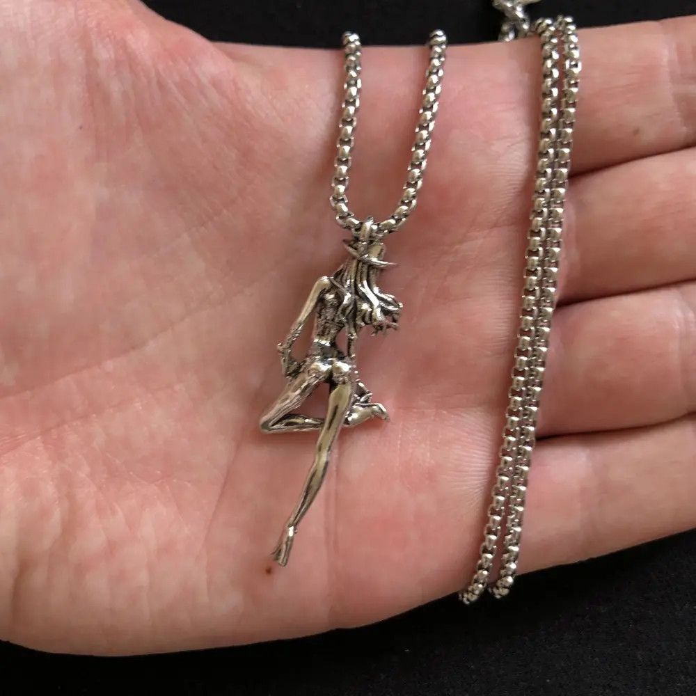 Jewelry Punk Necklace Gothic Chain Size ONE SIZE - 2 Thumbnail