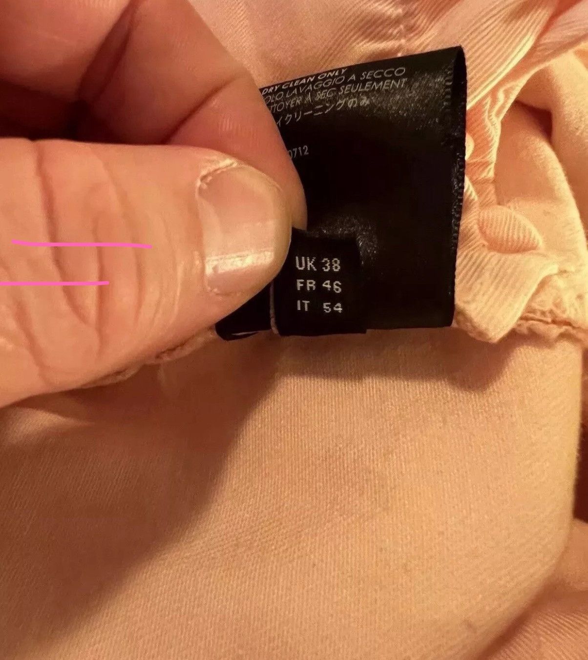 Amiri Amiri Pink MX1 Jeans (sz 38 US) Size US 38 / EU 54 - 8 Thumbnail