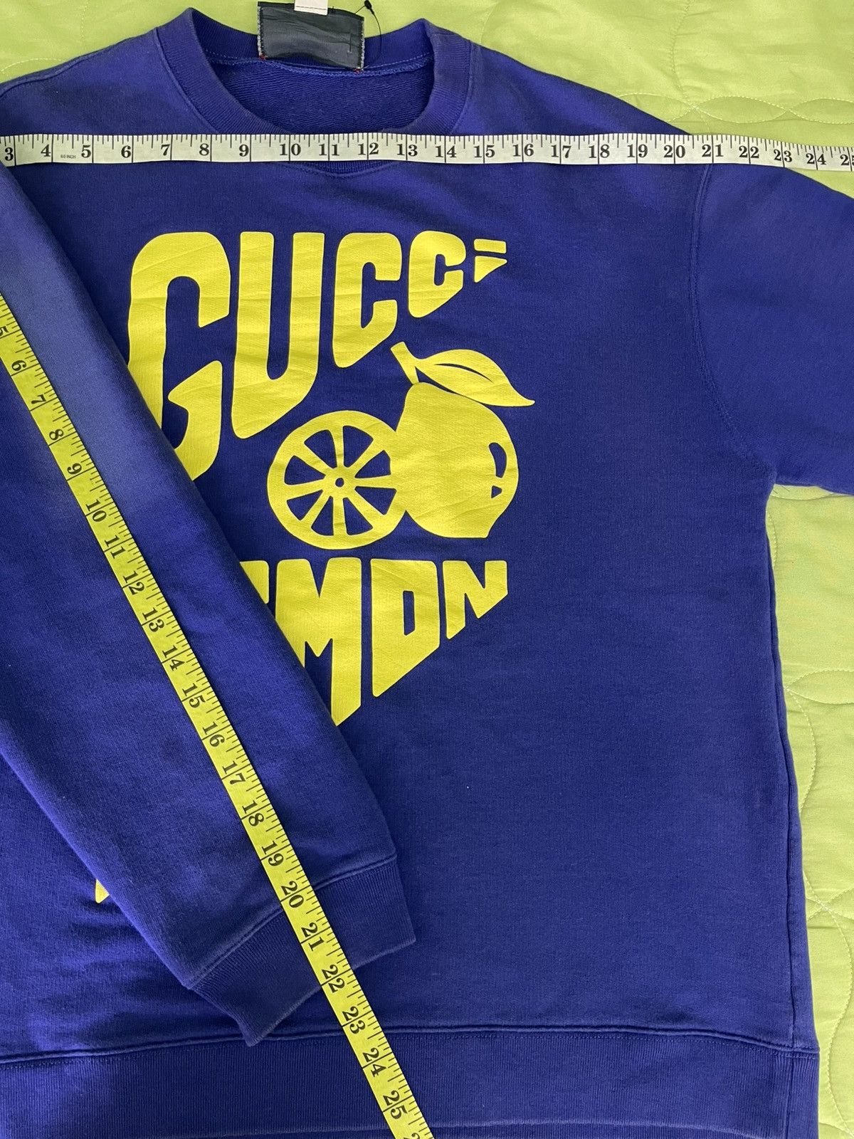 Gucci Gucci Lemon Sweatshirt Purple Size US M / EU 48-50 / 2 - 16 Thumbnail