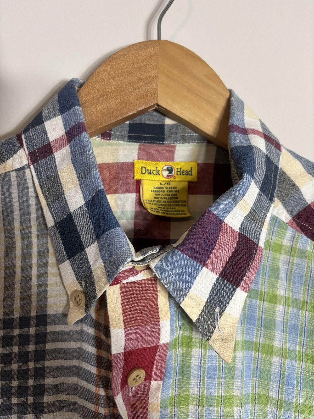 Duck Head Duck Head Madras Cotton Button Down Shirt Large Size US L / EU 52-54 / 3 - 2 Thumbnail