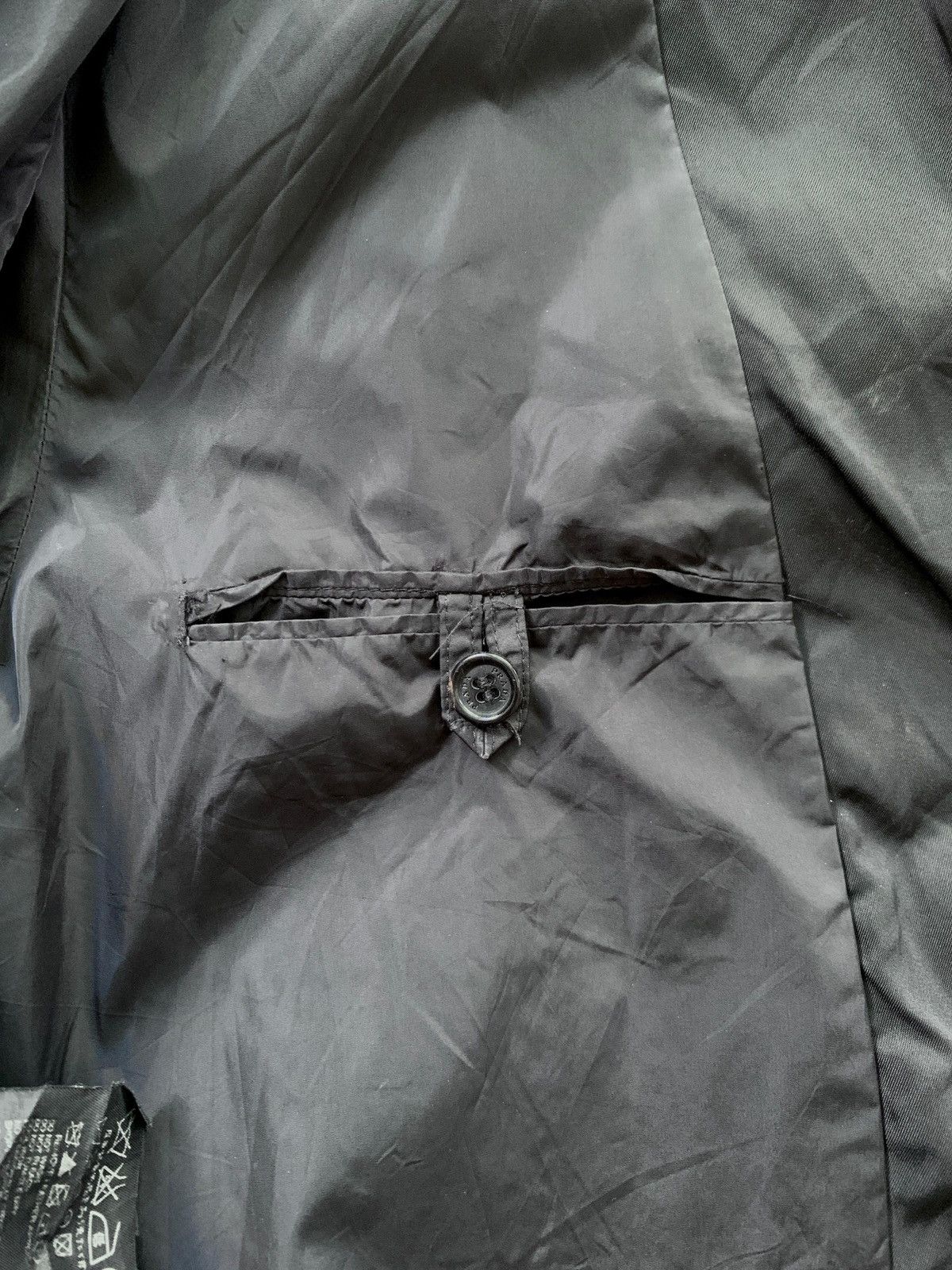 Prada FREE TAX! 2000s Convertible Nylon Long Coat Jacket Size US L / EU 52-54 / 3 - 13 Thumbnail