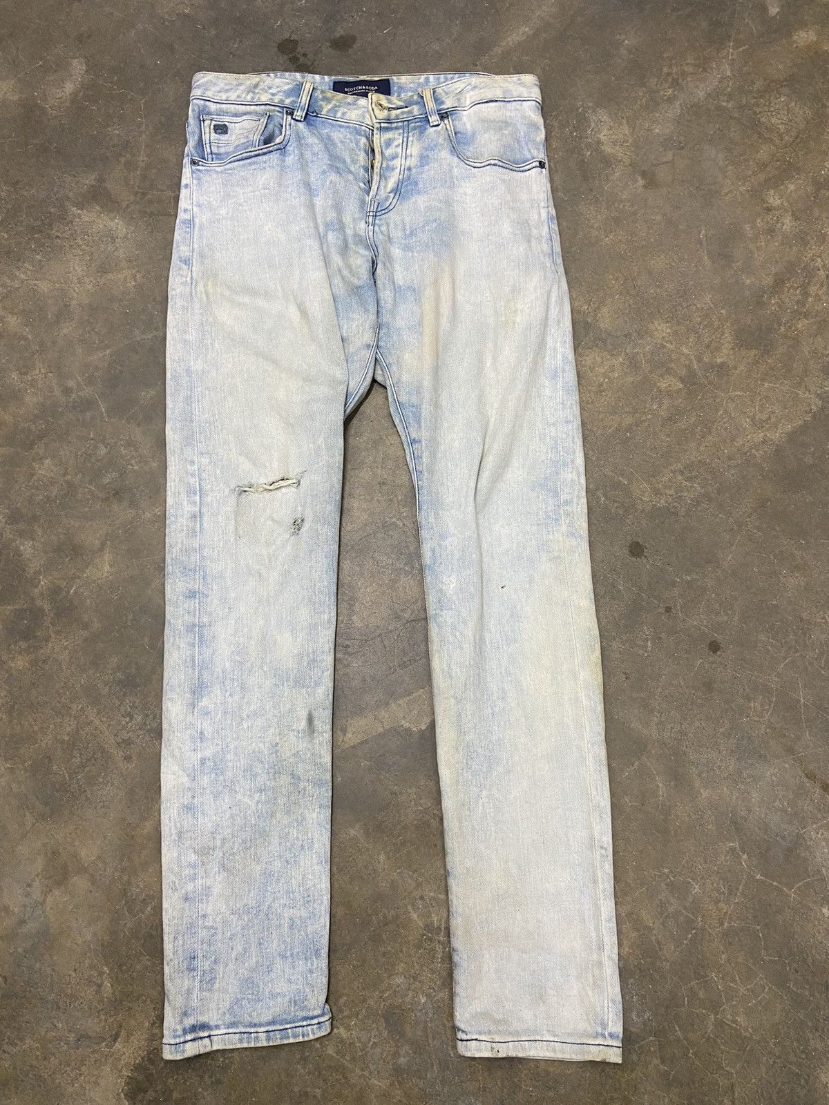 Scotch & Soda Vintage Scotch and Soda distressed denim Size US 32 / EU 48 - 1 Thumbnail