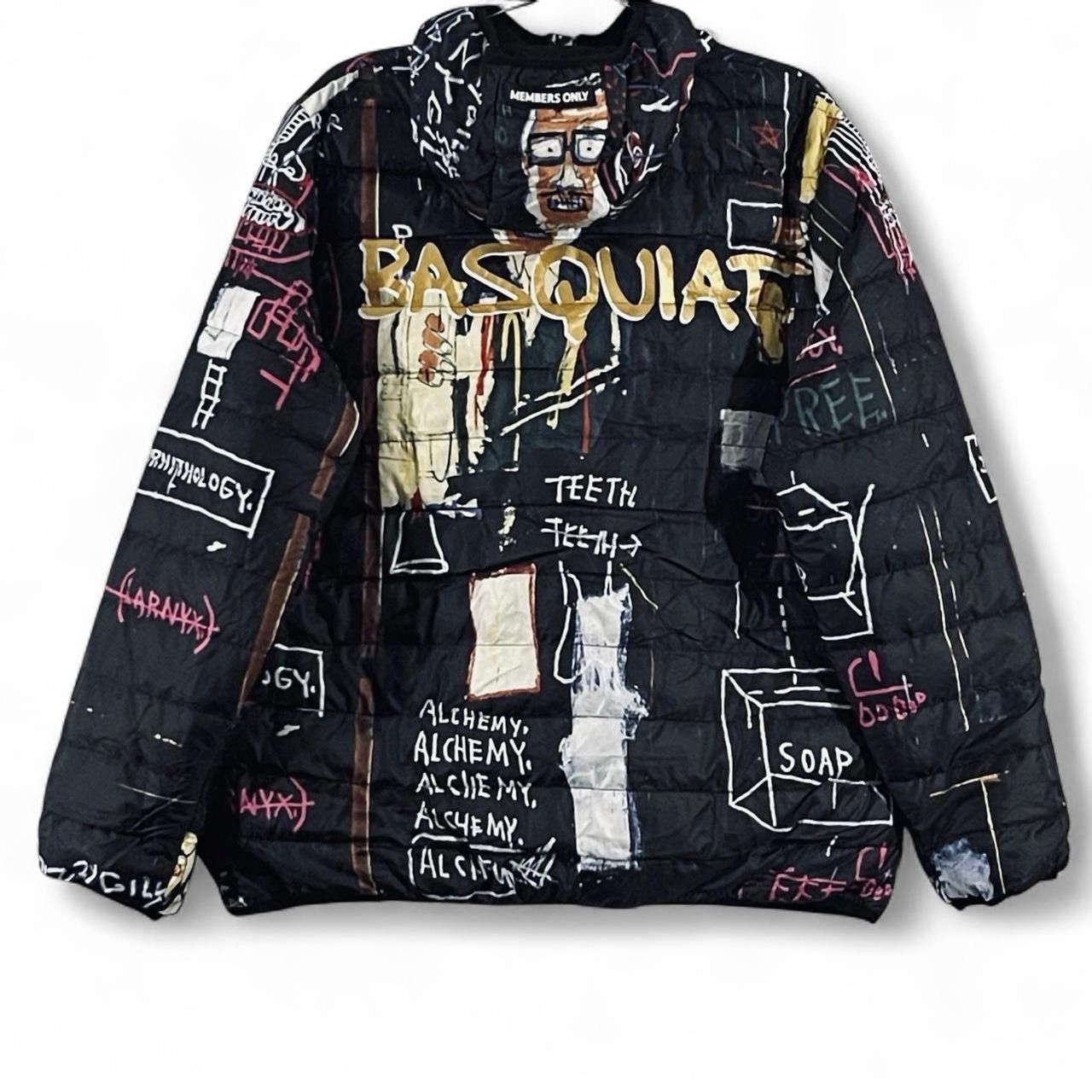 Jean-Michel Basquiat x Members Only Alchemy Puffy Jacket Men