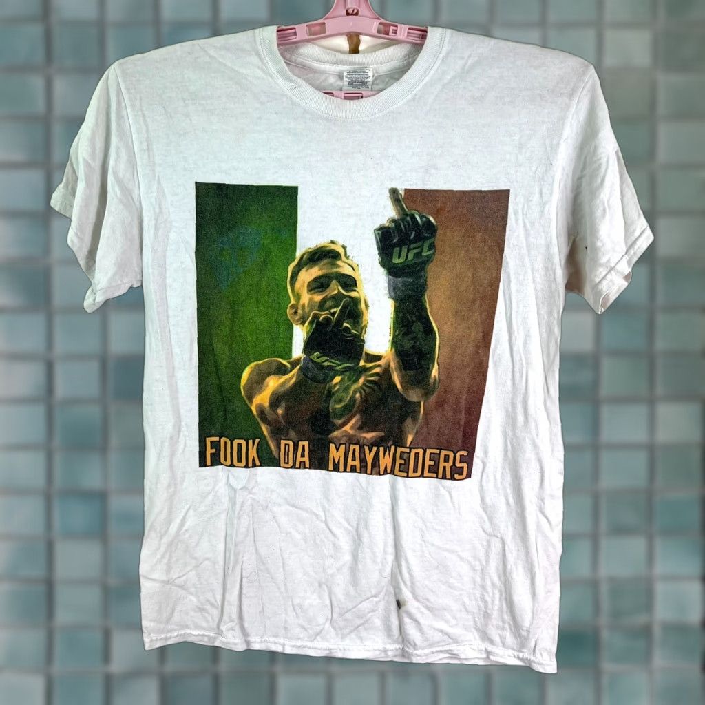 Gildan VINTAGE Conor McGregor Fook Da Mayweders T Shirt Mens M Size US M / EU 48-50 / 2 - 1 Thumbnail