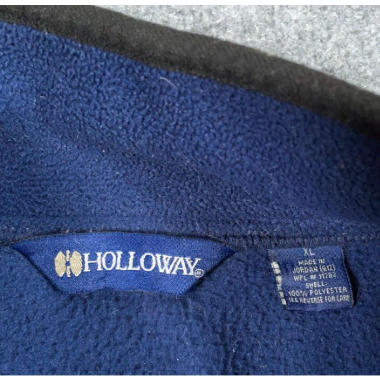 Holloway Holloway Kensington Valley Rebels 1/4 Zip Fleece Jacket XL Blue Men Size US XL / EU 56 / 4 - 3 Thumbnail