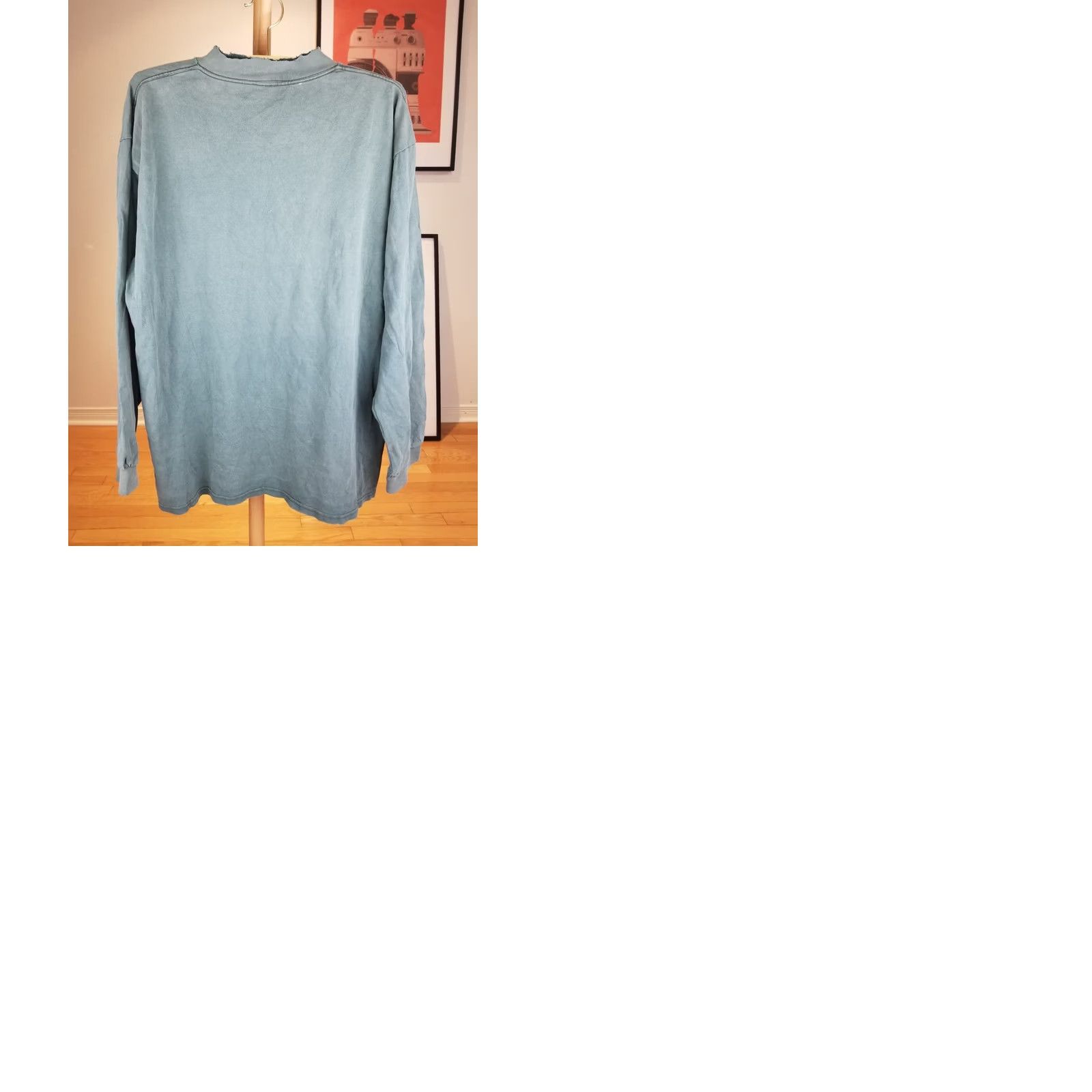 Nike VINTAGE NIKE GREEN SUN FADED DISTRESSED TRASHED LONG SLEEVE T-SHIRT XL Mens Shirt 90s Size US XL / EU 56 / 4 - 9 Thumbnail