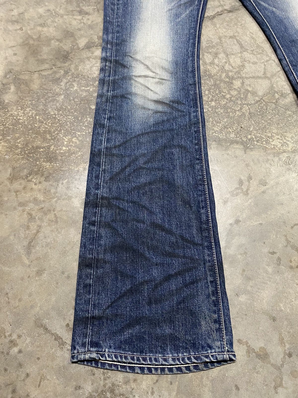 Japanese Brand × Murder License Flare Jeans Japan Murder License Black Oil Claws Size US 31 - 3 Thumbnail