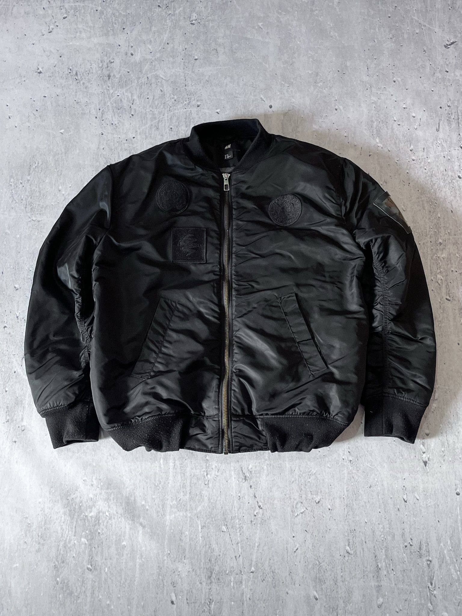 The weeknd hotsell bomber jacket h&m