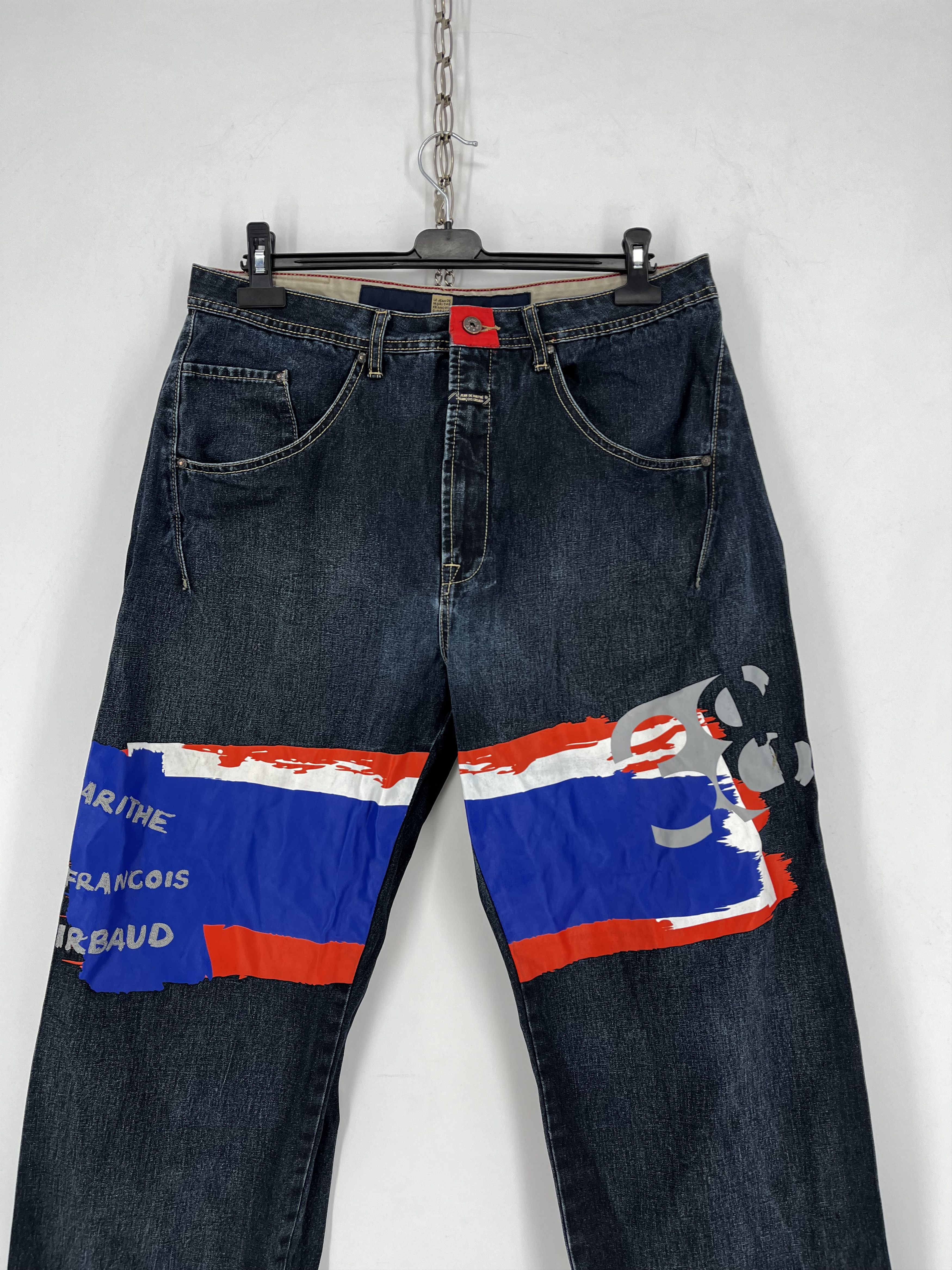 Marithe + Francois Girbaud Le Jean De Marithe Francois Girbaud Denim Blue Jeans - Men’s Size US 36 / EU 52 - 2 Thumbnail