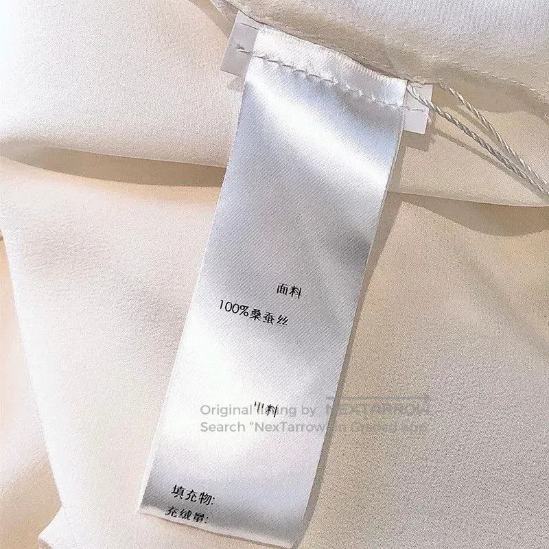 Saint Laurent Paris Saint Laurent White Silk Paris Collar Shirt. Size S / US 4 / IT 40 - 7 Thumbnail