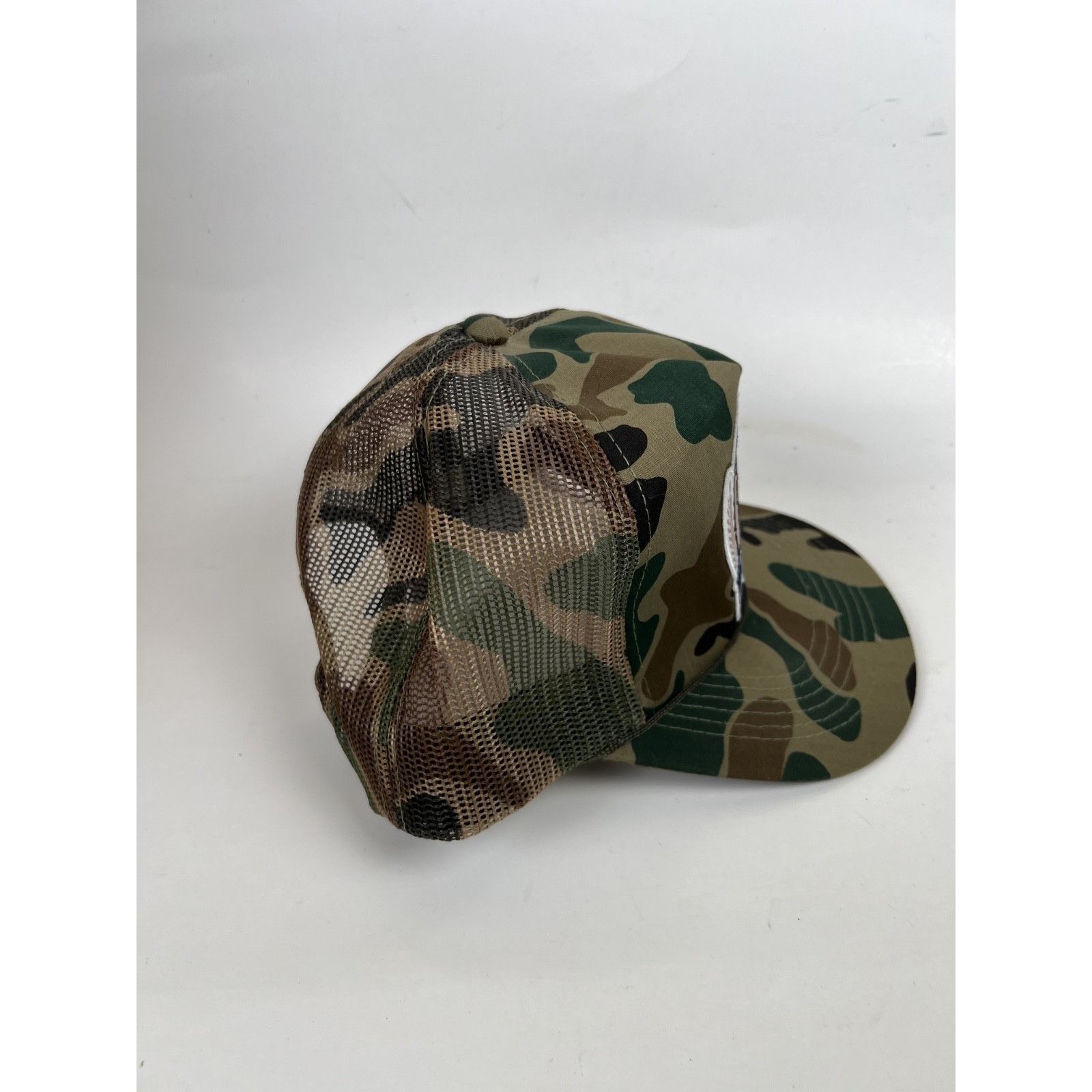 Vintage Vintage Wild Pig Foundation Camo Trucker Snapback Boar Hog H Size ONE SIZE - 4 Thumbnail