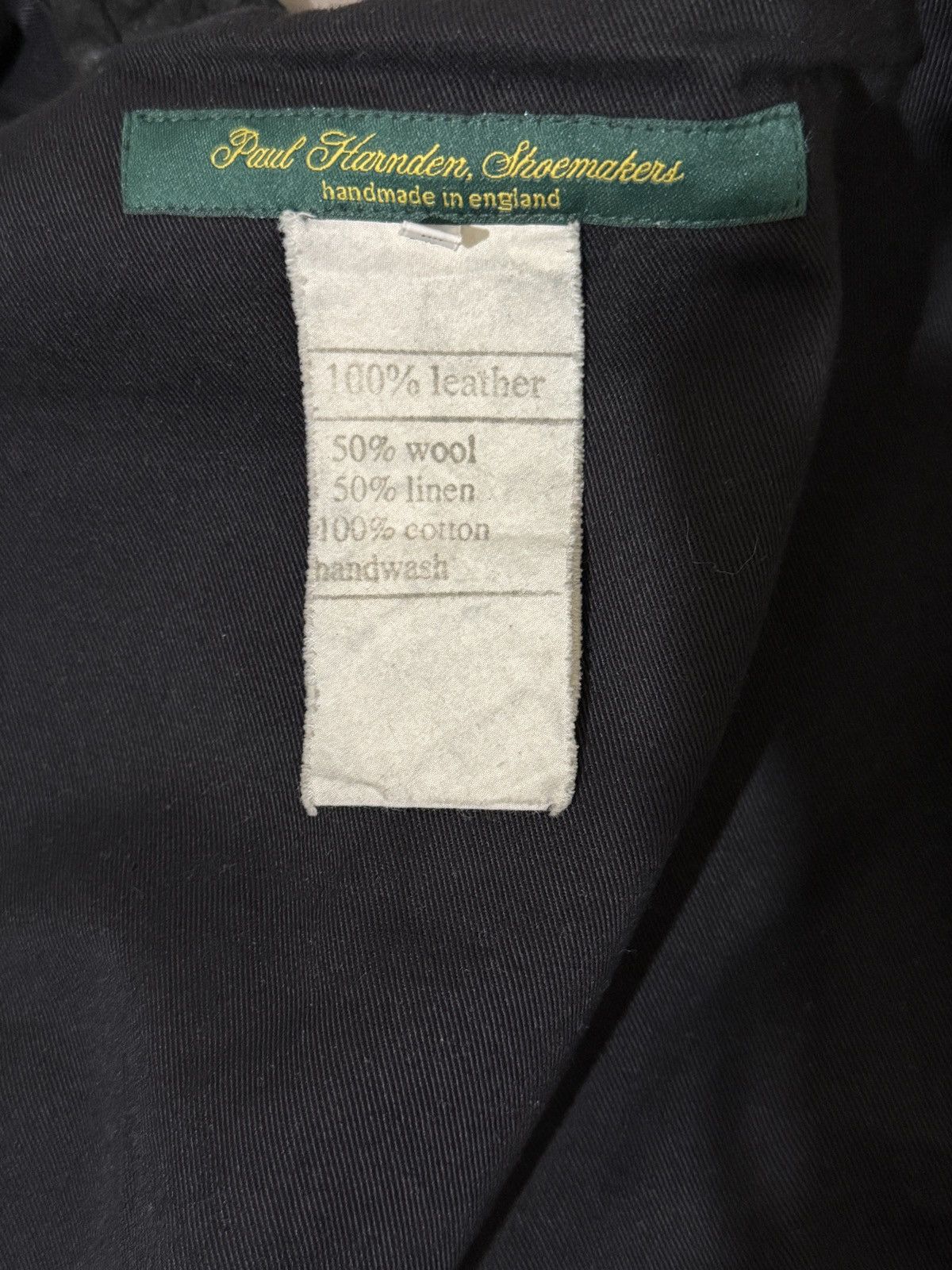 Paul Harnden Shoemakers paul harnden 23aw leather Blazer Size 52L - 4 Thumbnail