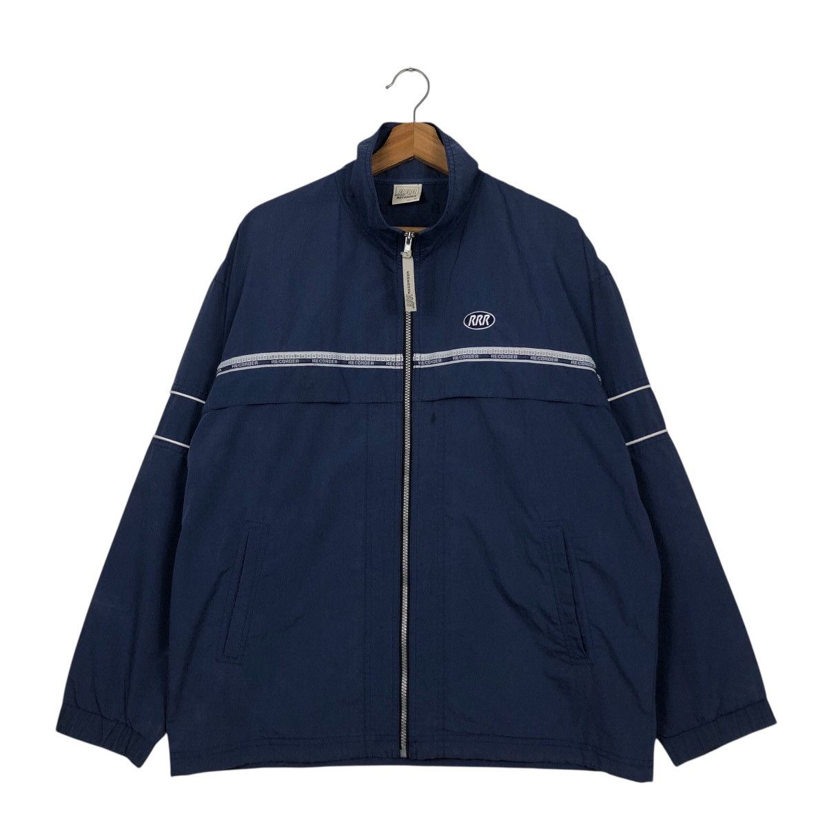 📌Vintage Sportswear Bomber Jacket RRR Recorder by Asics