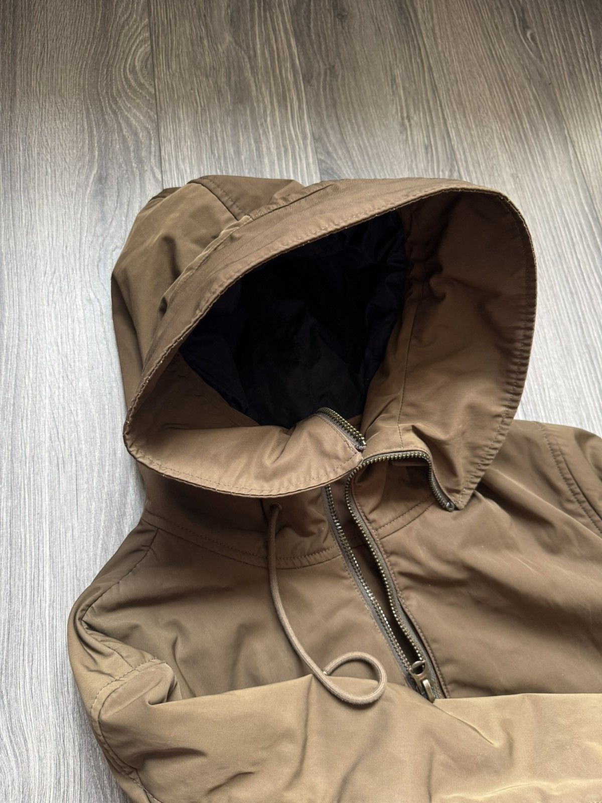 Acne Studios Acne Studios Portland FW16 hooded jacket in Brown 48 Size US M / EU 48-50 / 2 - 14 Thumbnail