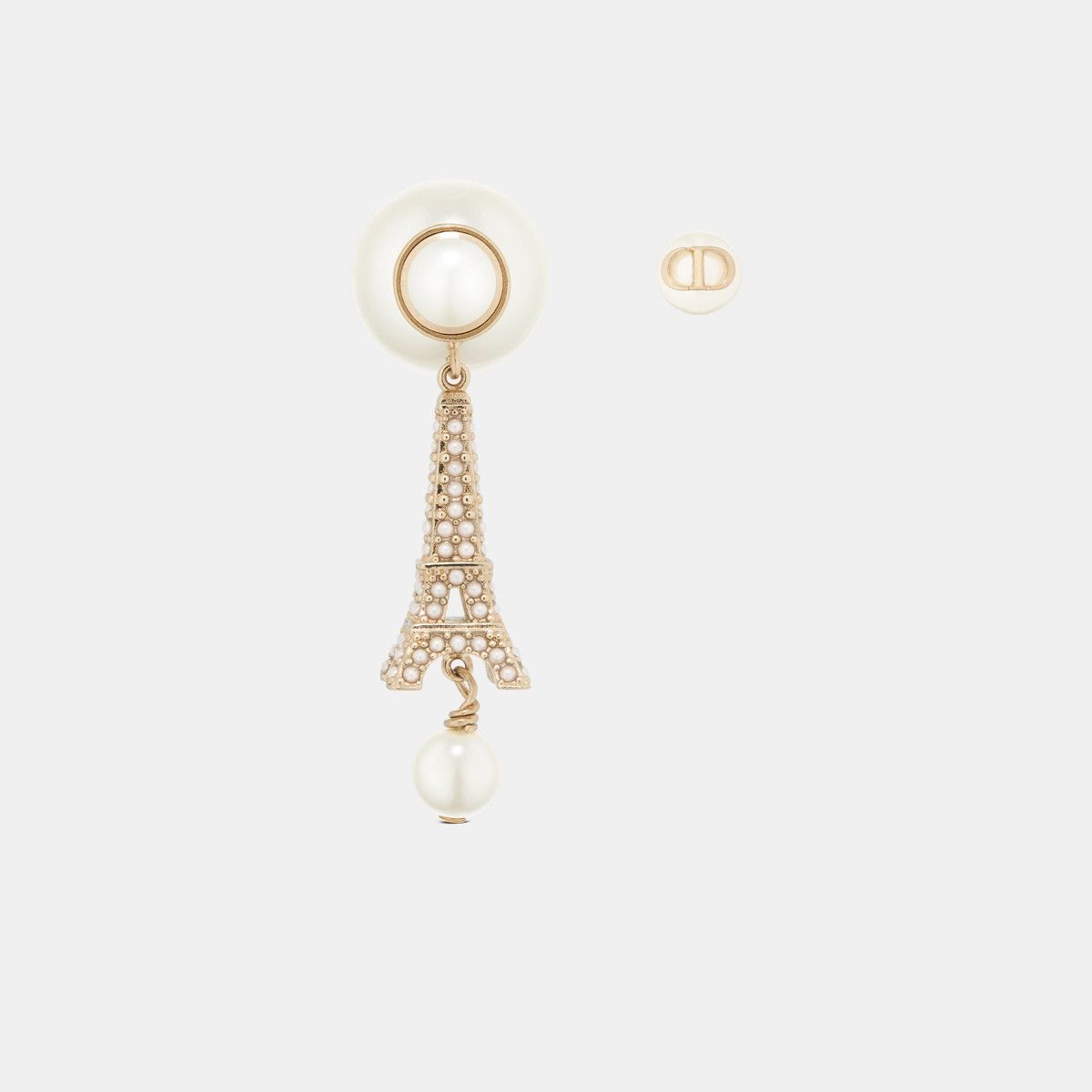 Dior o1bcso1str0126 Size:OS/Tribales Earrings in Golden/White Size ONE SIZE - 2 Thumbnail
