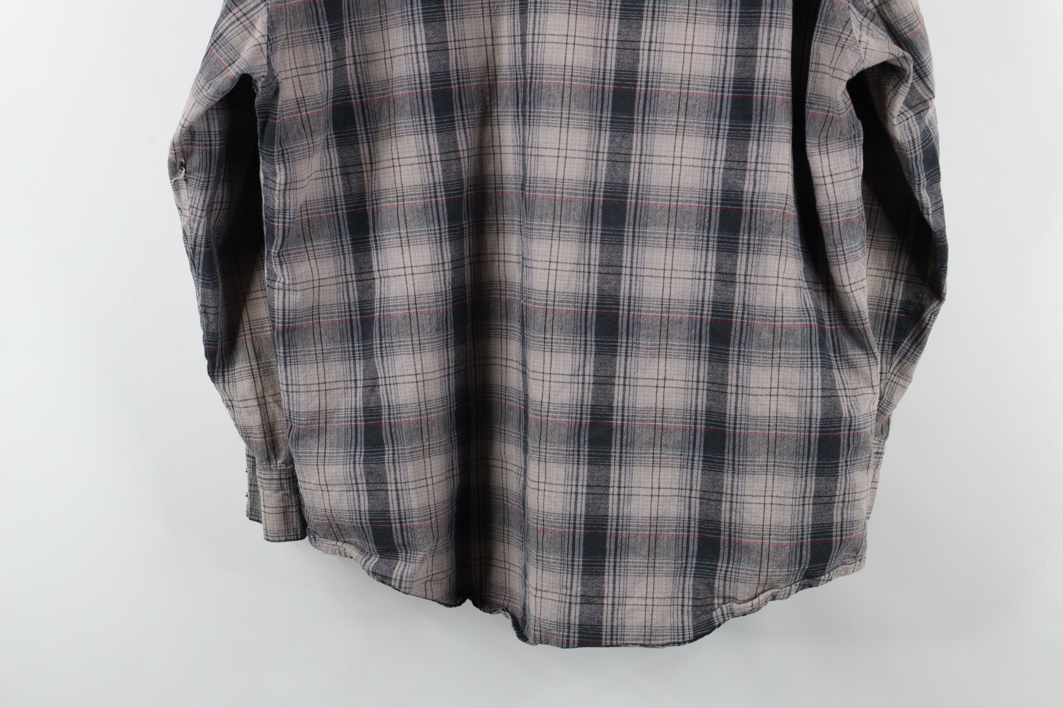 Vintage West Coast Choppers Jesse James Snap Button Shirt Plaid Size US M / EU 48-50 / 2 - 16 Thumbnail