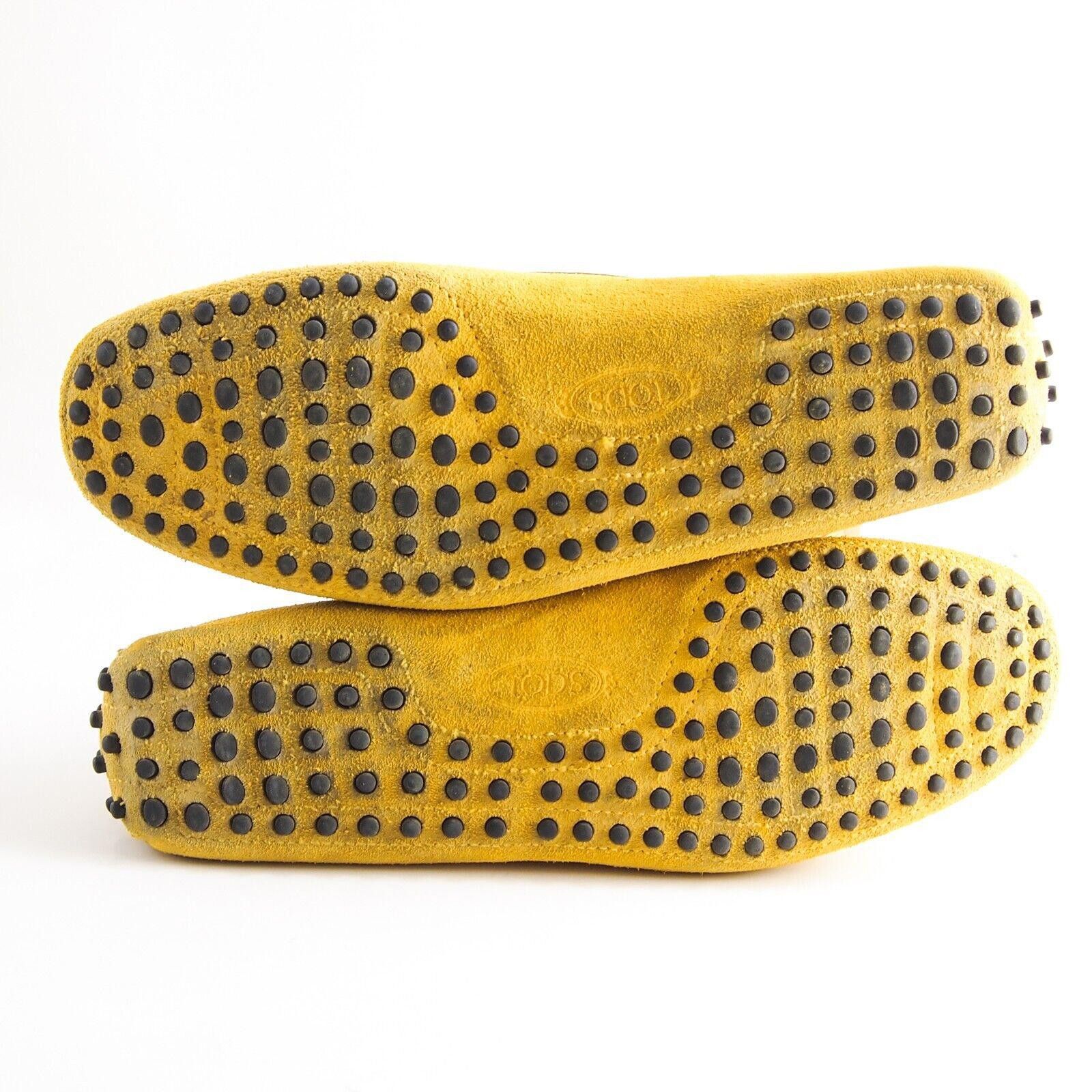 Tod's TOD's Gommini Driving Loafers Yellow Suede Mens US 9 EU 42 Size US 9 / EU 42 - 7 Thumbnail