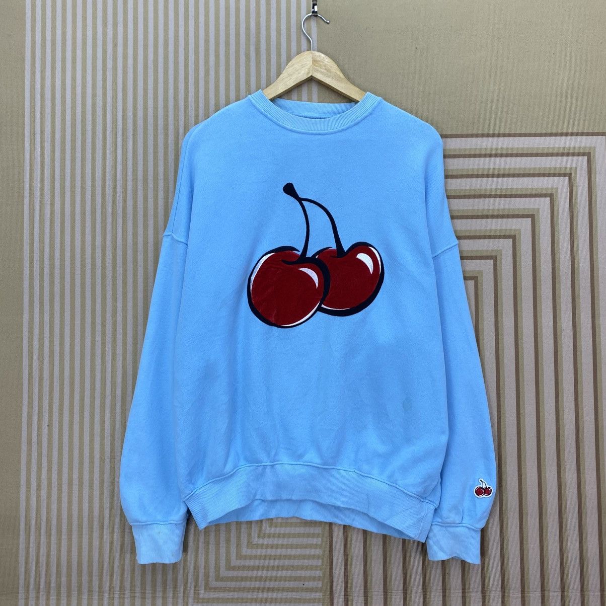 Japanese Brand 🫶Vintage Kirsh Double Big Cherry Sweatshirt Size US M / EU 48-50 / 2 - 1 Thumbnail
