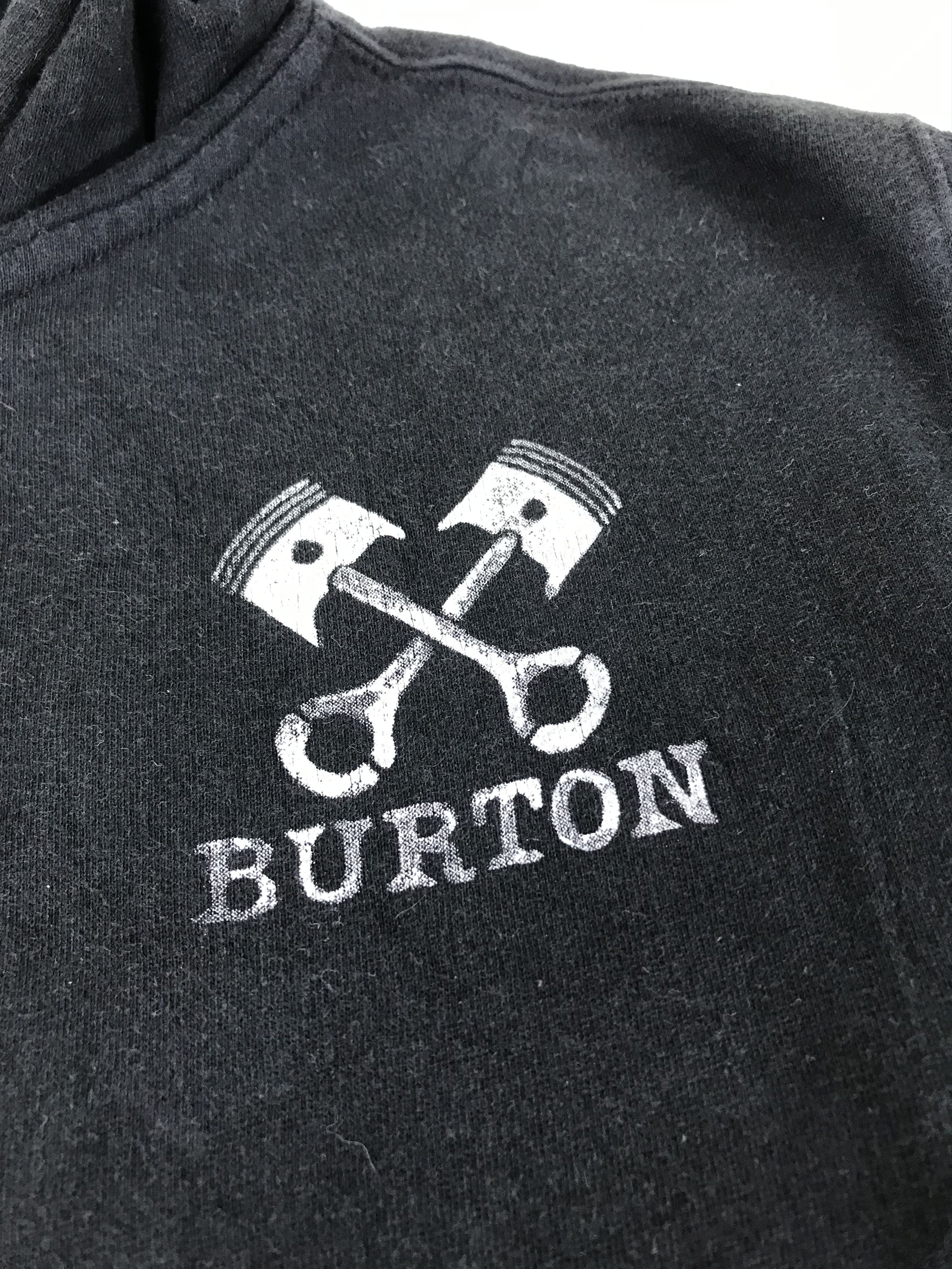 Burton Vintage Burton Skull 'Hold Fast Give Hell' Hoodie Sweatshirt Size US L / EU 52-54 / 3 - 7 Thumbnail