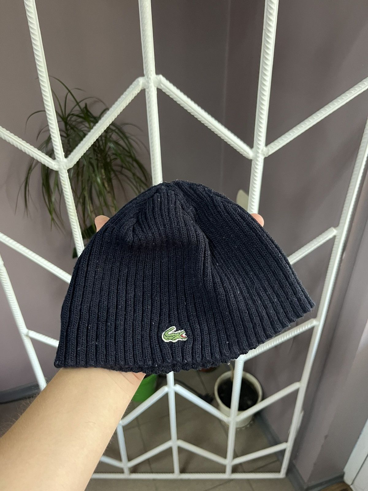 Lacoste × Vintage Vintage Lacoste Beanie Size ONE SIZE - 1 Thumbnail