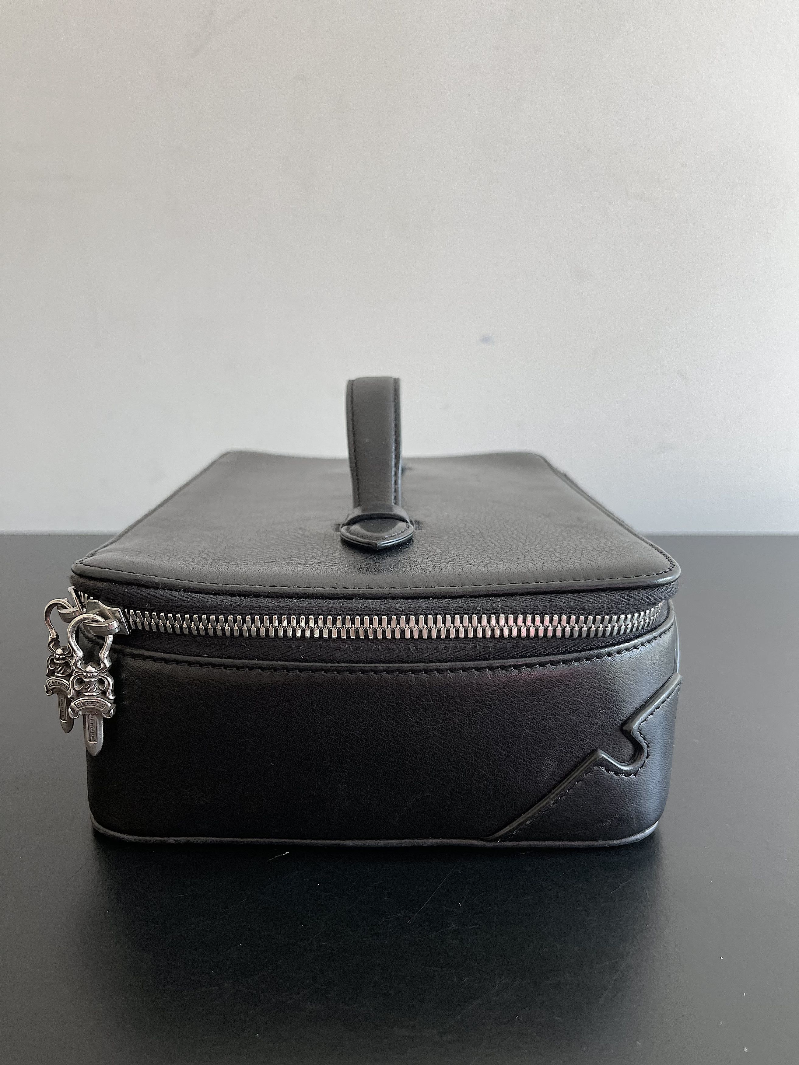 Chrome Hearts Leather Fleur Patch Jewelry Travel Case Box (OS) Size ONE SIZE - 4 Thumbnail