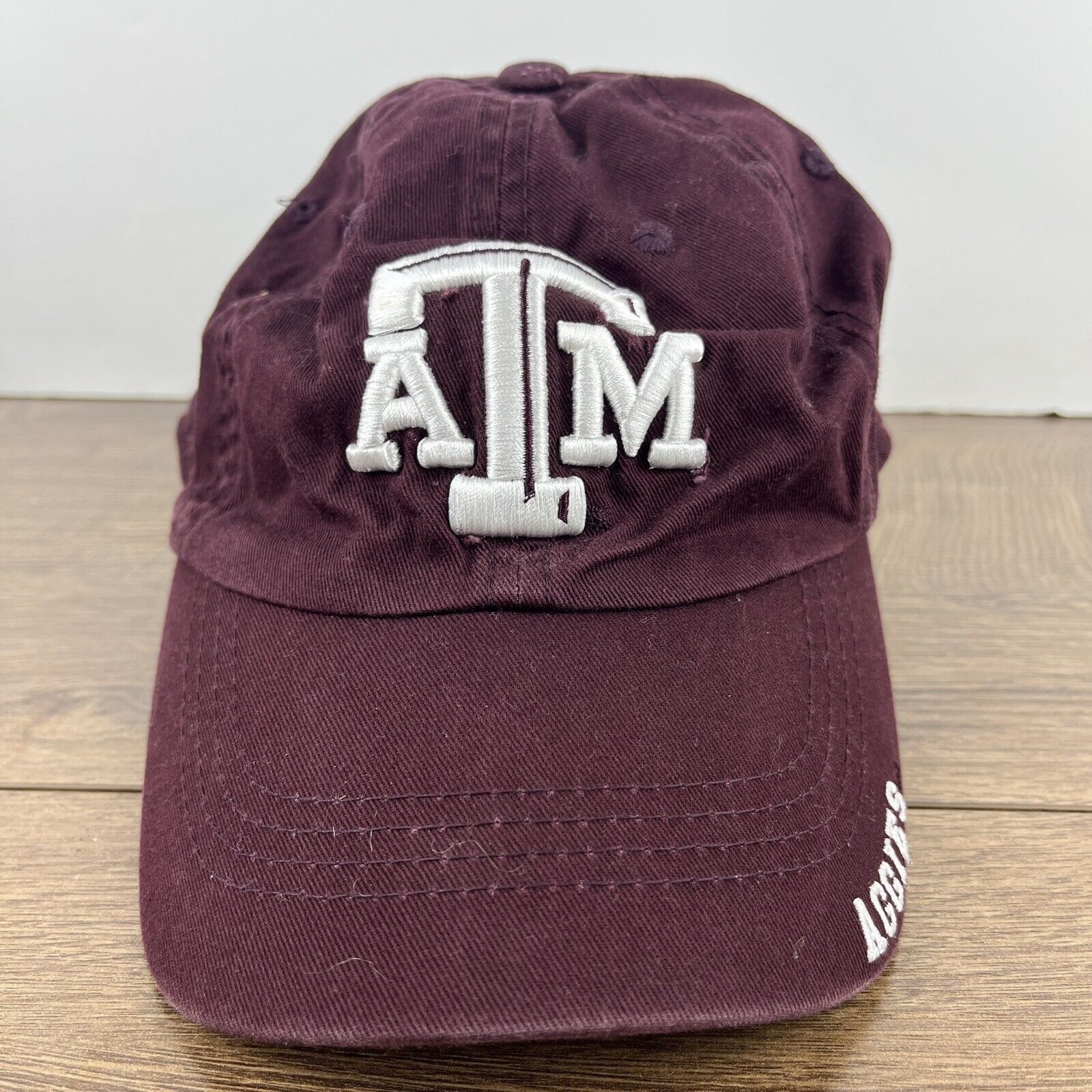 Other Texas A&M Aggies Hat Red Hat Adjustable Adult Size Hat Cap Size ONE SIZE - 4 Thumbnail