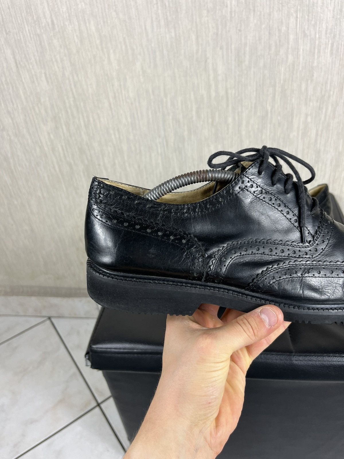 Hugo Boss Vintage Hugo Boss leather casual shoes avant garde classic Size US 9 / EU 42 - 5 Thumbnail